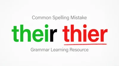 Their or Thier