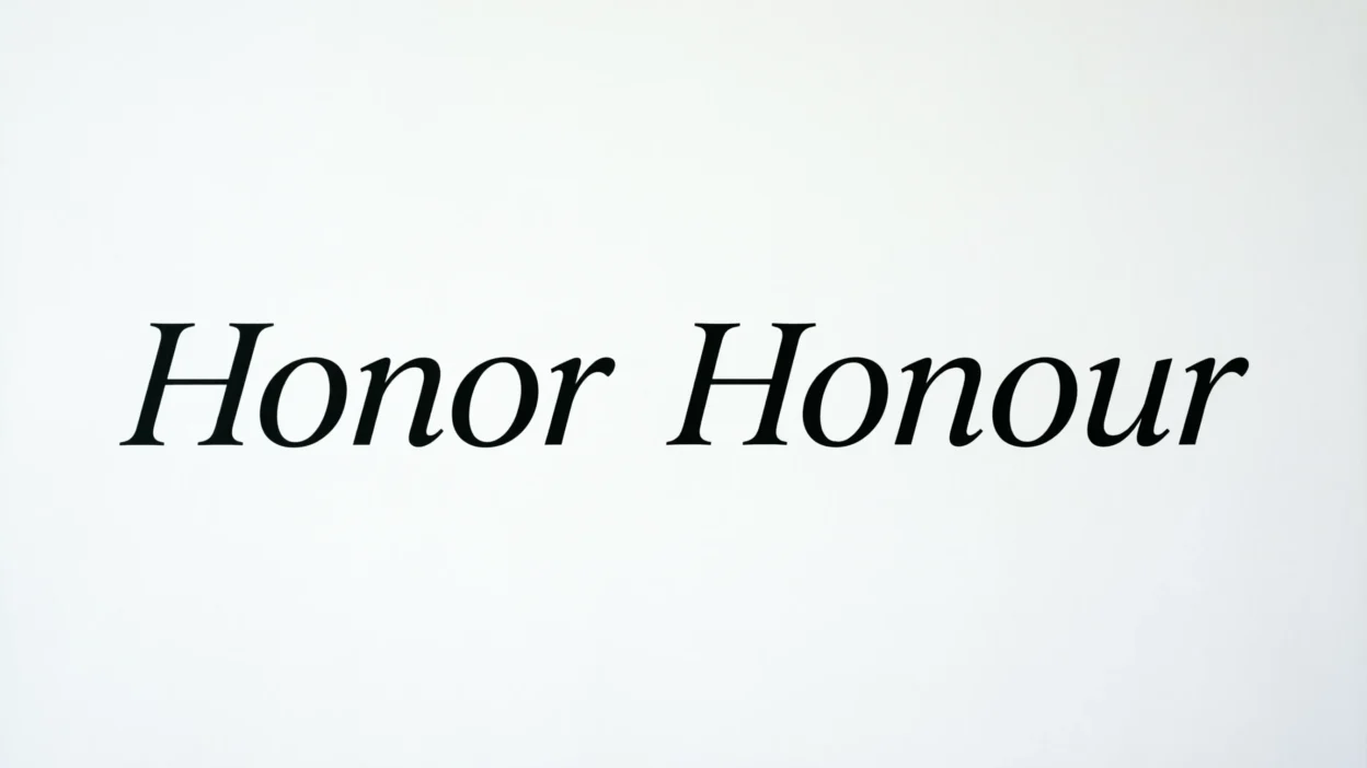 Honor or Honour