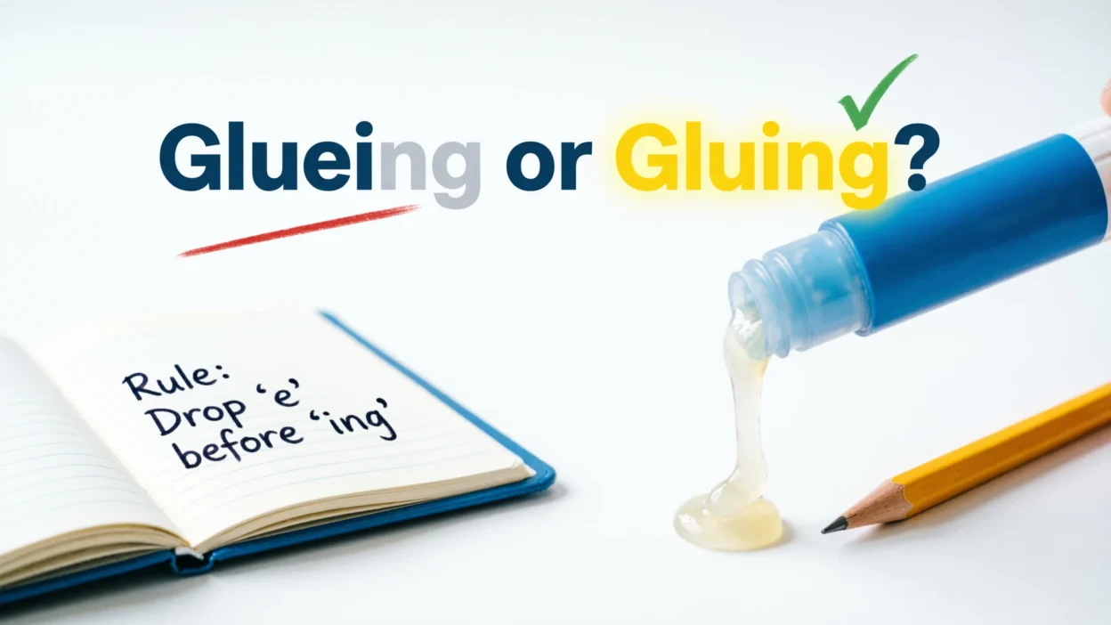 Glueing or Gluing