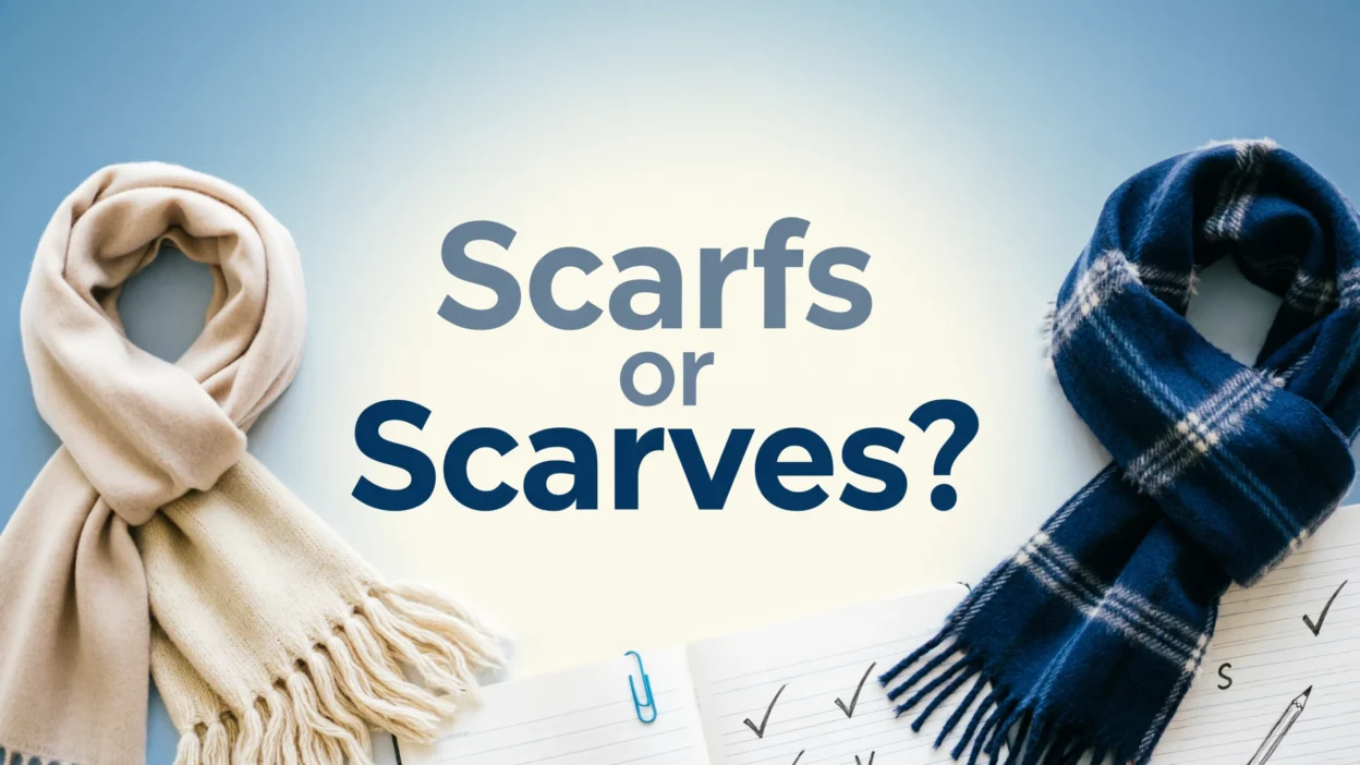 Scarfs or Scarves