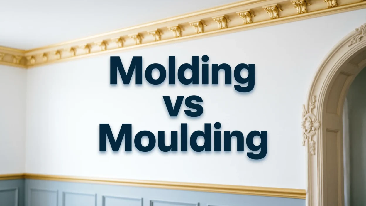 Molding or Moulding