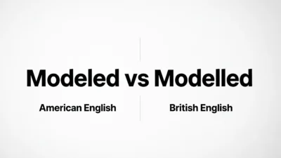 Modeled or Modelled
