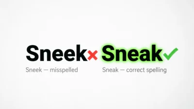 Sneek or Sneak