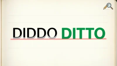 Diddo or Ditto