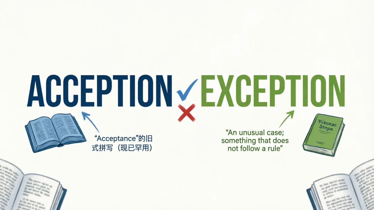 Acception or Exception