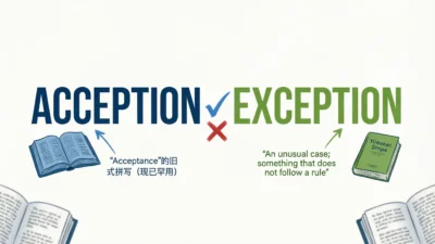 Acception or Exception