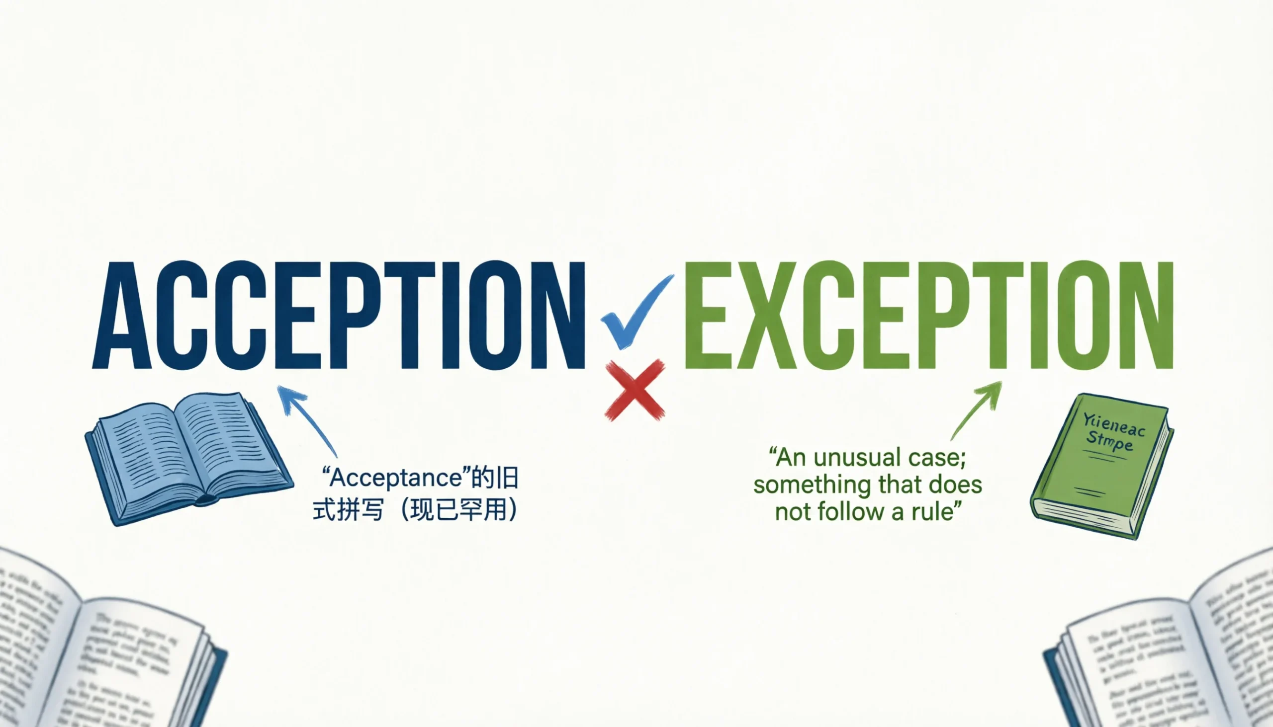 Acception or Exception? The Simple Difference Most People Get Wrong
