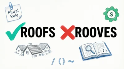 Roofs or Rooves