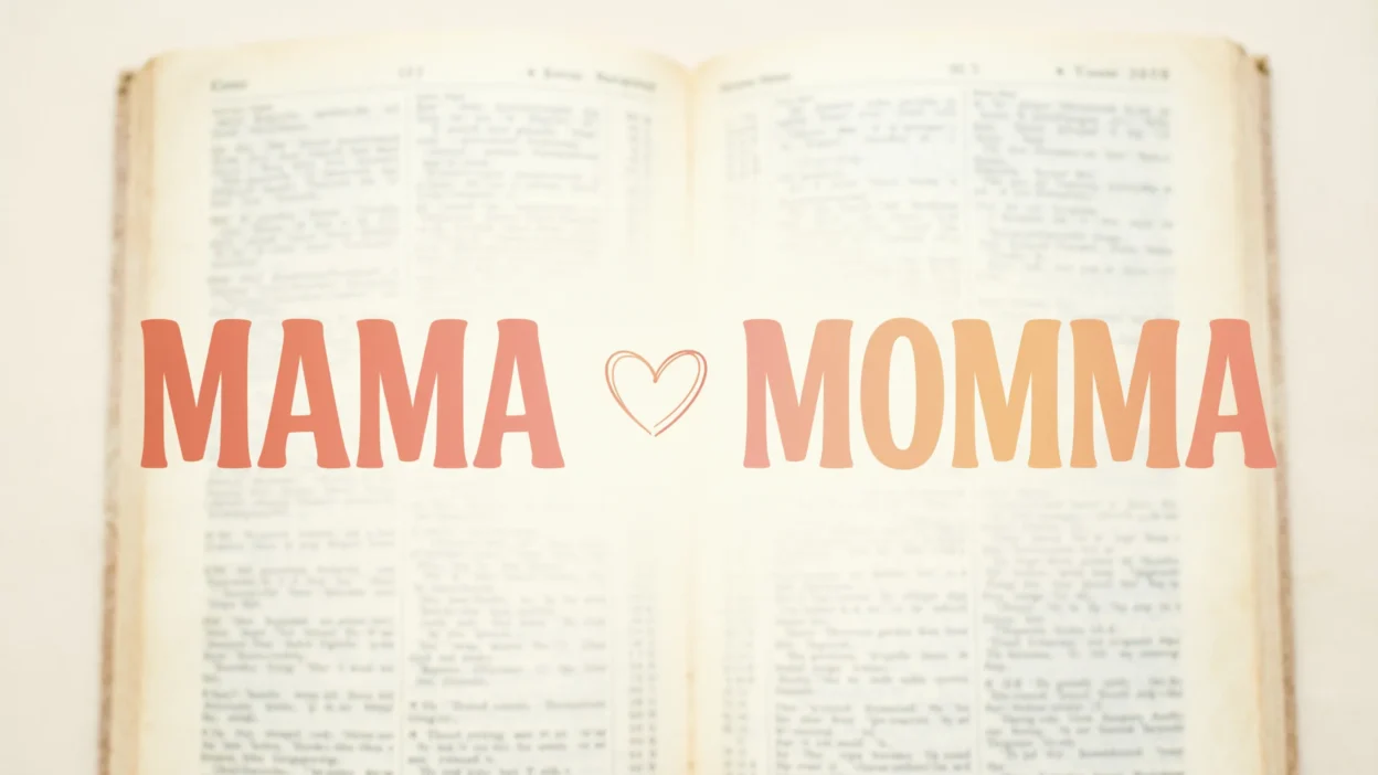 Mama or Momma