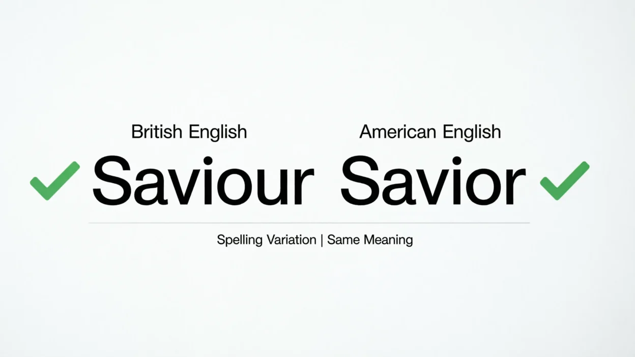 Saviour or Savior