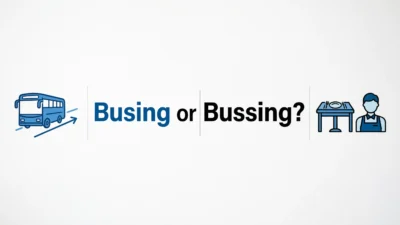Busing or Bussing