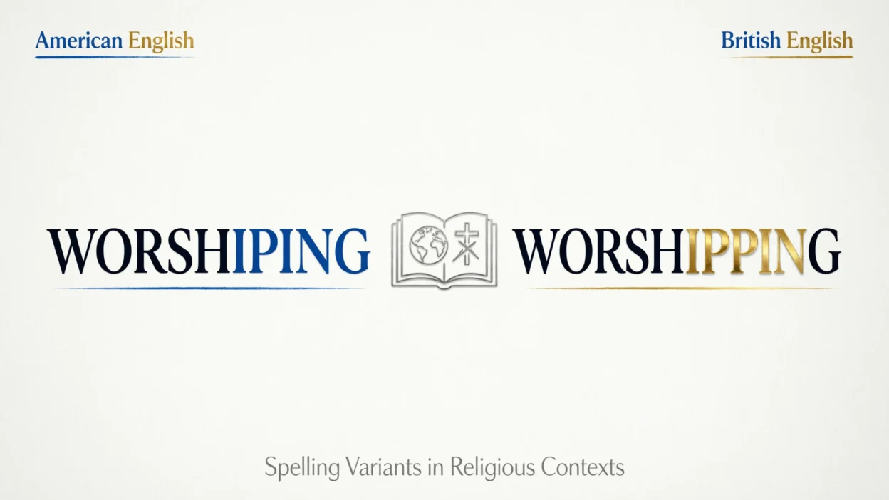 Worshiping or Worshipping