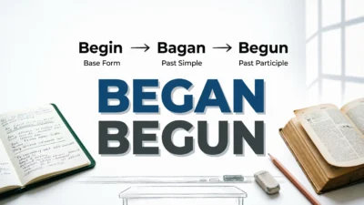 Began or Begun